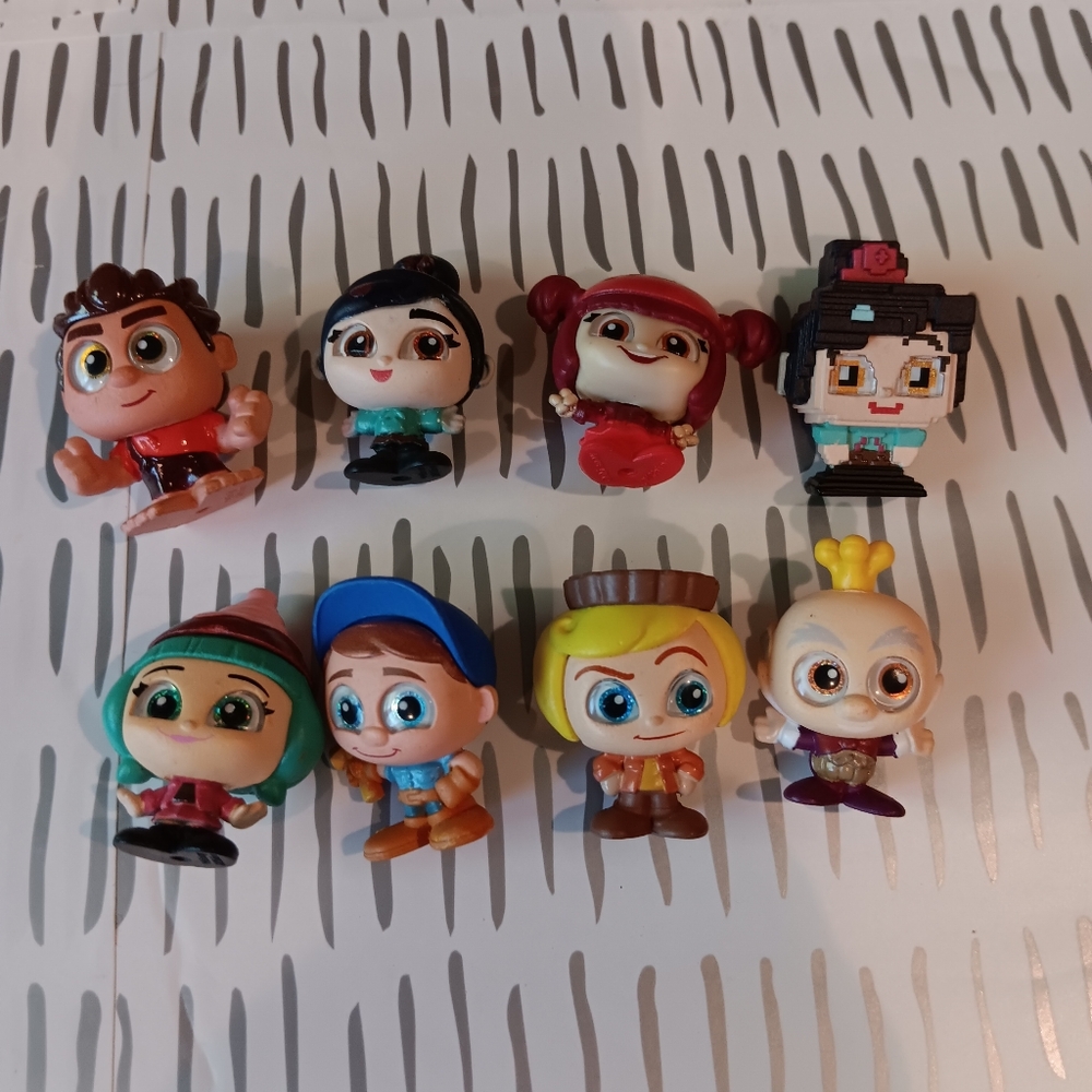 Disney Doorables LOT Of 8 From Wreck It RALPH